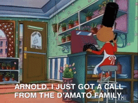 hey arnold nick splat GIF