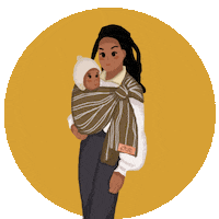 Baby Mom Sticker by Bud & Blossom Slings