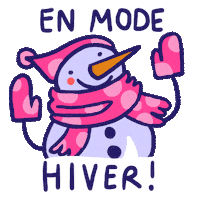 Christmas Snow Sticker by Eledraws (Eleonore Bem)
