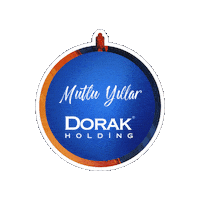 New Year Christmas Sticker by Dorak Holding