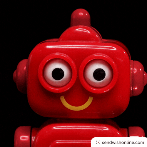 Confused Robot GIF by sendwishonline.com