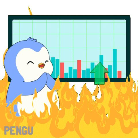 Crypto Send It GIF by Pudgy Penguins
