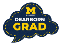 Grad Class Of 2022 Sticker by University of Michigan-Dearborn