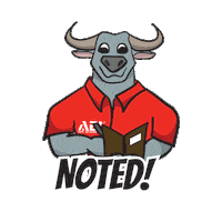 Noted Sticker by BULLAES