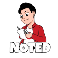 Noted Sticker by MWK SKINCARE
