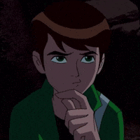 Ben 10 Thinking GIF
