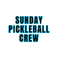 Pickleball Sticker