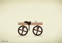 Illustration Bicycling GIF