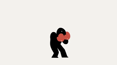Li_Moon giphygifmaker boxing fighting boxen GIF