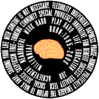 brain think Sticker by Kino's Kingdom