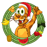 Santa Claus Christmas Sticker by Tropical Banana