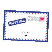 Greeting Post Office Sticker by queeniescards