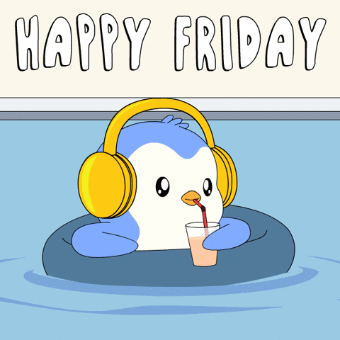 Happy Day Off GIF by Pudgy Penguins