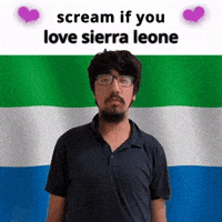 (silent) scream if you love sierra leone
