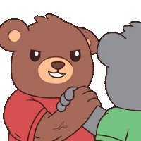 Friends Sticker by BEARISH