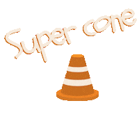 Target Cone Sticker by lightandsupplehorses