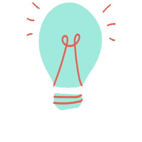 alaiadesignstudio idea aha lightbulb Sticker