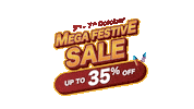 Mega Festive Sale Sticker by Vilvah Store