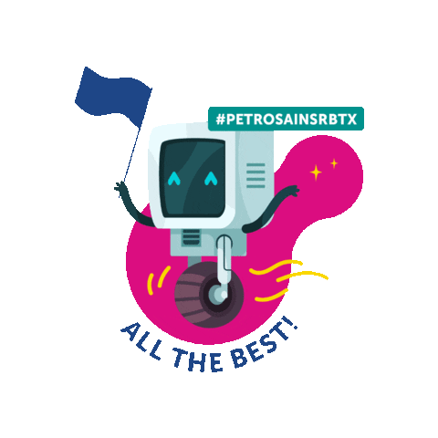 Robot Sains Sticker by Petrosains