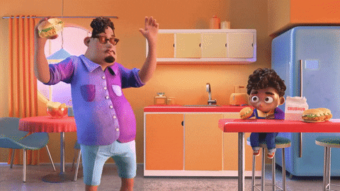 grubhubdude giphyupload dance dancing food GIF