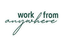 Work From Home Laptop Sticker by Be Present Events