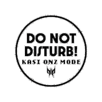 Do Not Disturb Predator Sticker by AcerMY
