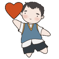 Heart Dancing Sticker by Ogin Nayam
