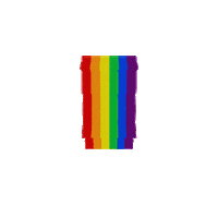 Rainbow Spinning Sticker by 704 Shop