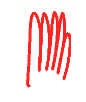 hand doodle Sticker by Benê