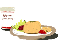 Nasi Goreng Eating Sticker by Rahsa Nusantara