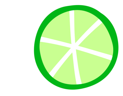 Lime Greenplanet Sticker by Green Planet Astronauts