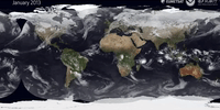 Satellite Feed Shows a Year in Weather