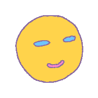 Look Around Face Sticker