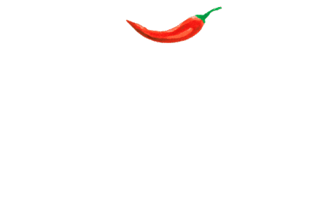 pepper chilli Sticker by Peanut Chutney