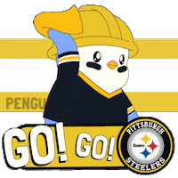 Game Day Football Sticker by Pudgy Penguins