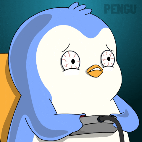 Tired Late Night GIF by Pudgy Penguins