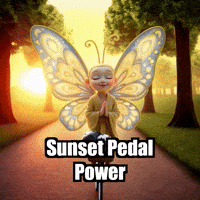 Cycling Evening GIF by BuddhaFlyJourney