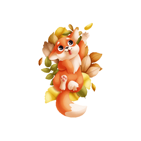 Fox Relax Sticker