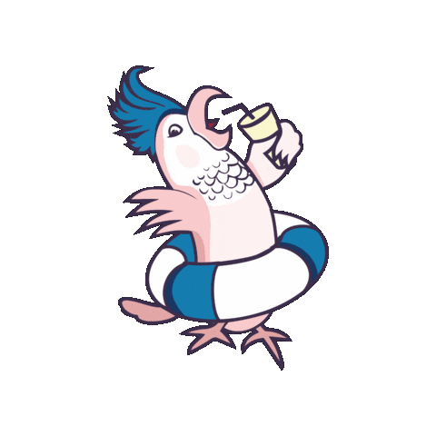 Eventpool Sticker by KakaduLeipzig