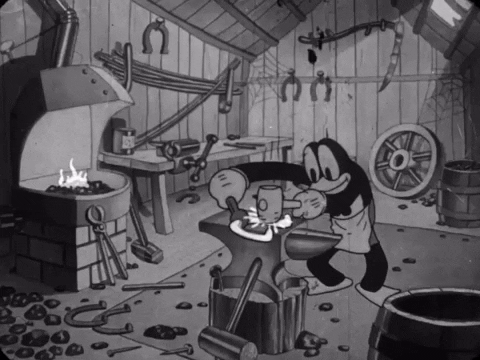 kevcraven flip horseshoe rubberhose flip the frog GIF