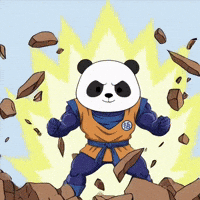 Super Saiyan Dragonball GIF by Pandu Pandas