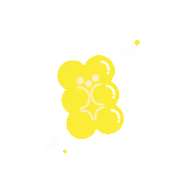 Gummy Bear Candy Sticker by please bear with