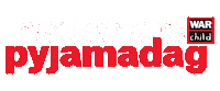 Pyjamadag Sticker by War Child