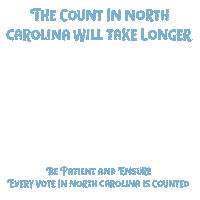 Be Patient North Carolina Sticker by Creative Courage