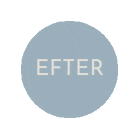 Efter Sticker by Oprydningsnørden