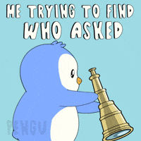 No One Cares Cool Story Bro GIF by Pudgy Penguins