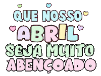 Abril Sticker