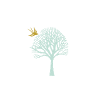 Bird Flying Sticker by Treebird Branding