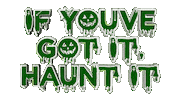 Trick Or Treat Halloween Sticker by OpticalArtInc.