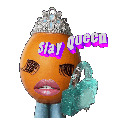 BaddieEgg wow yas diva slay Sticker